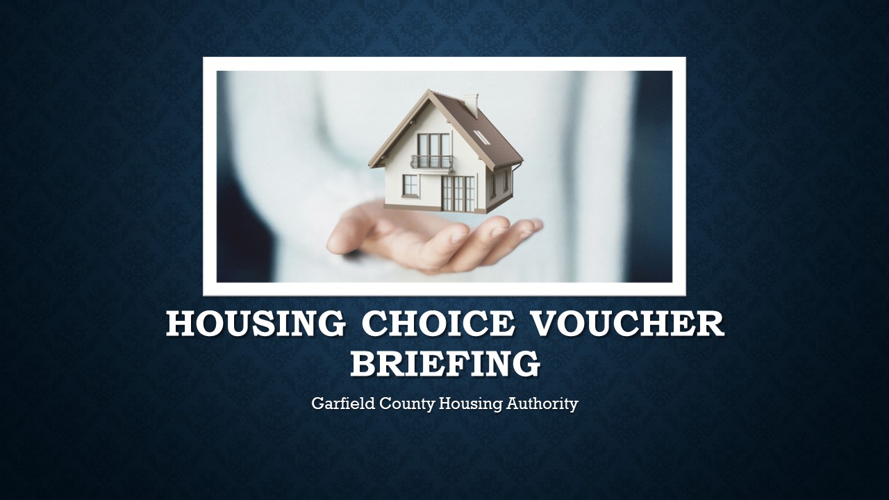 Housing Choice Voucher Briefing